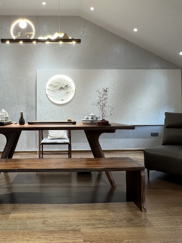 閣樓改造 | 把 “斜頂難題” 變成中式茶室?