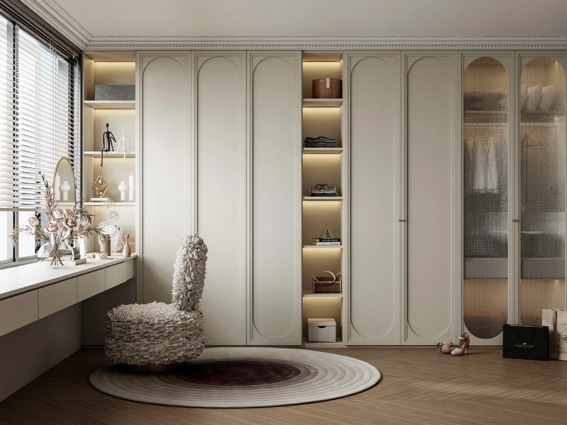 中古風(fēng)柜子：復(fù)古與實用的溫柔碰撞